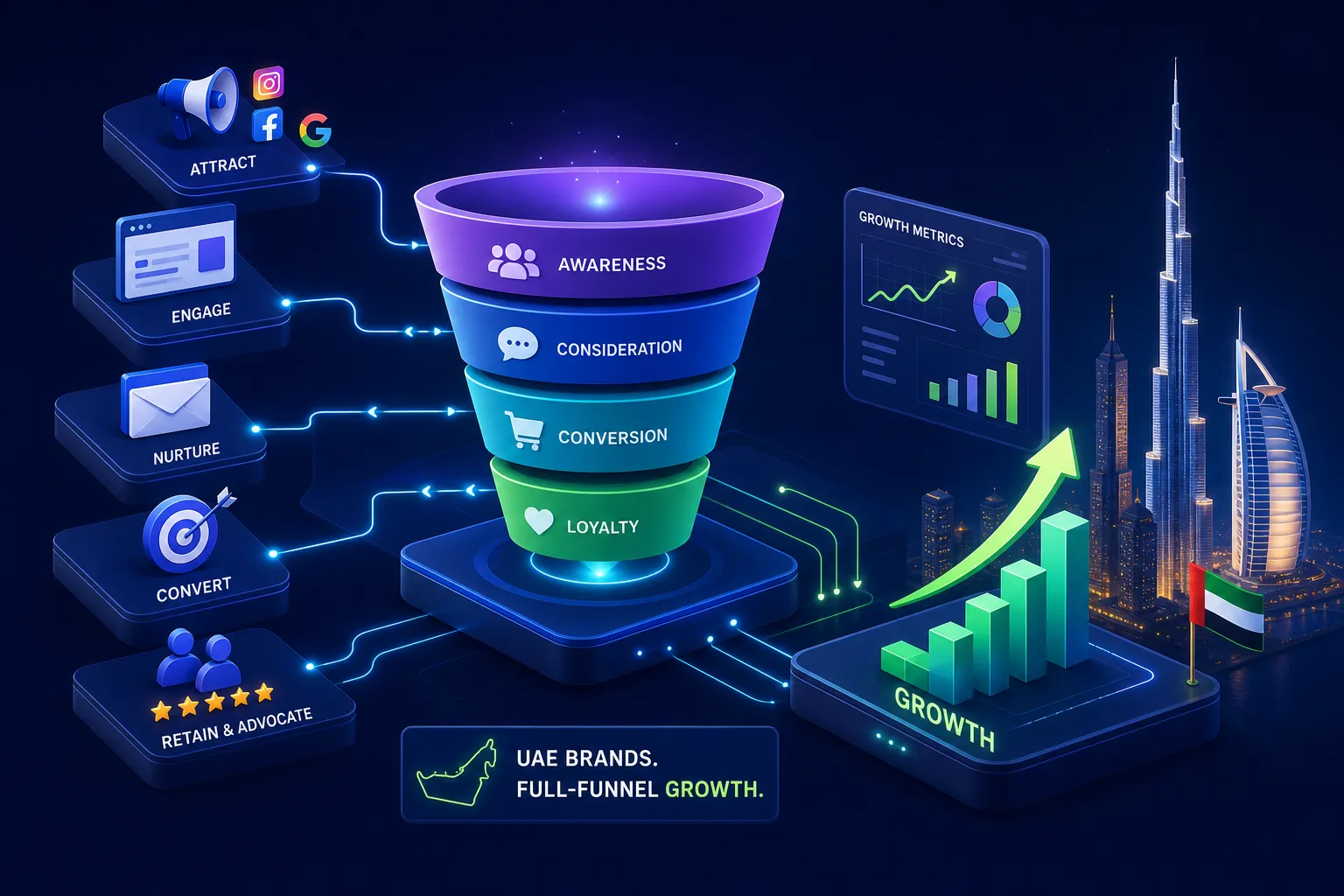 Growth Marketing the Full Funnel Playbook for UAE Brands